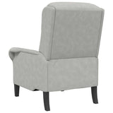 fauteuil Gris clair 76 x 94 x 102 cm Microfibre