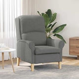 fauteuil Gris foncé 76 x 94 x 102 cm Microfibre
