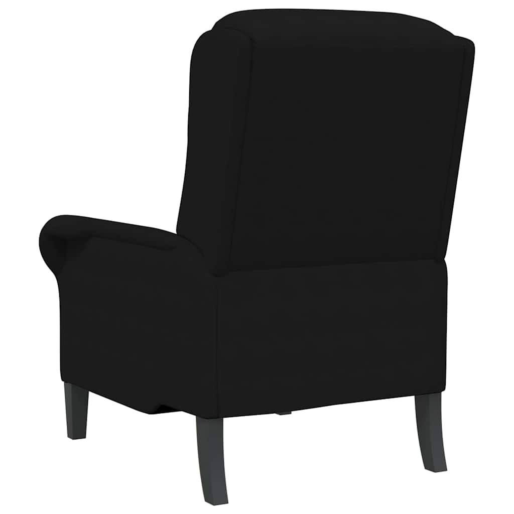 fauteuil Noir 76 x 94 x 102 cm Microfibre