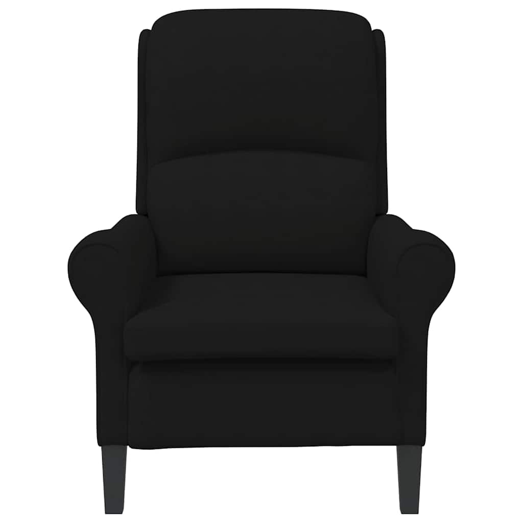 fauteuil Noir 76 x 94 x 102 cm Microfibre