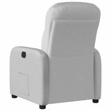 Fauteuil inclinable gris nuage tissu