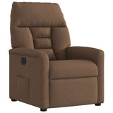Fauteuil inclinable Marron Tissu