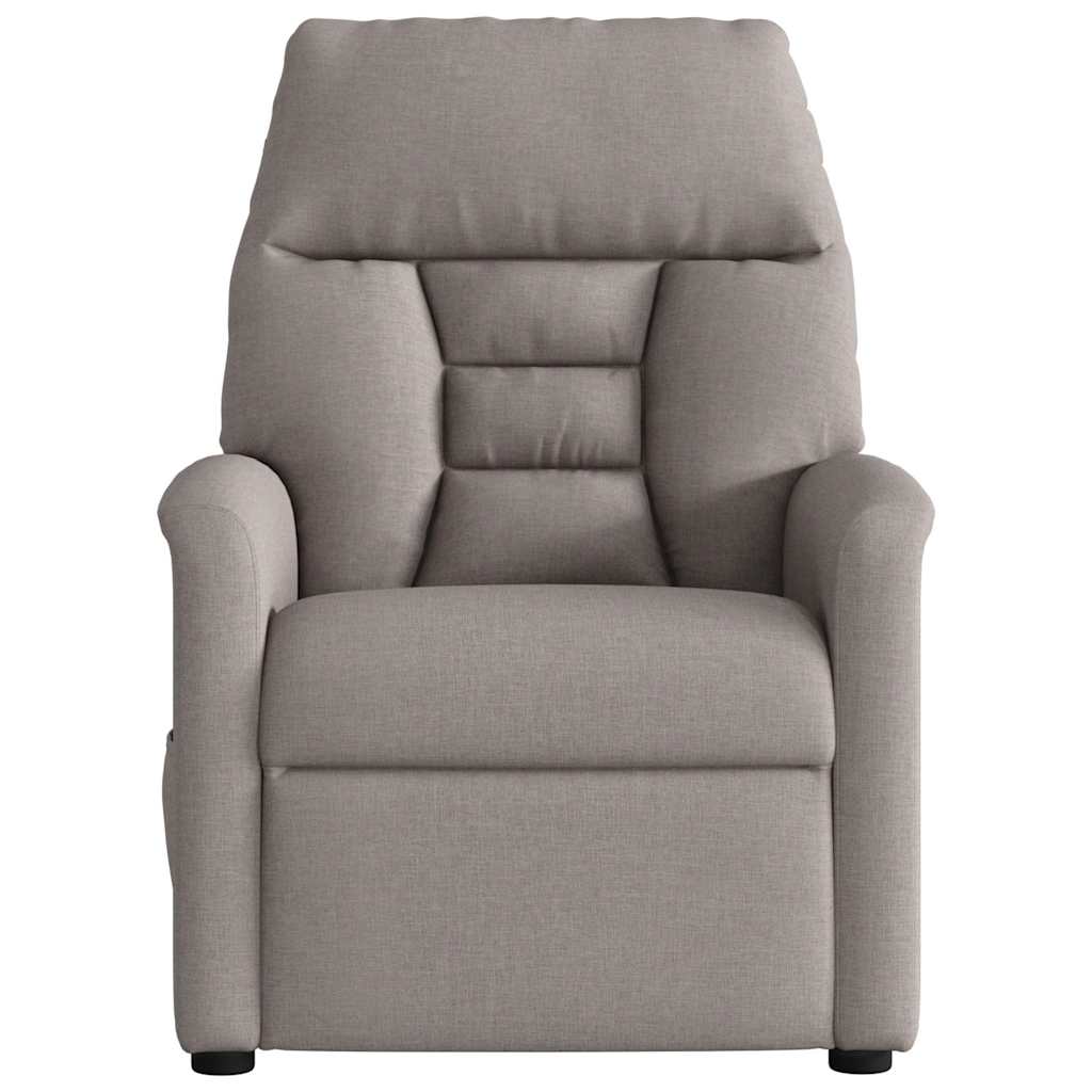 Fauteuil inclinable Taupe Tissu