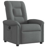 Fauteuil inclinable Gris foncé Tissu