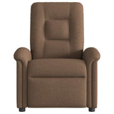 Fauteuil inclinable Marron Tissu