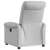 Fauteuil inclinable gris nuage tissu
