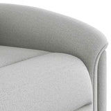 Fauteuil inclinable gris nuage tissu