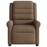 Fauteuil inclinable Marron Tissu