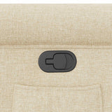 Fauteuil inclinable Crème Tissu