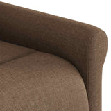 Fauteuil inclinable Marron Tissu