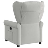 Fauteuil inclinable gris nuage tissu