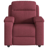Fauteuil de massage inclinable Rouge bordeaux Tissu