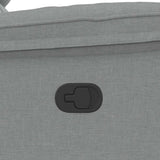 Fauteuil inclinable Gris clair Tissu