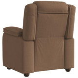 Fauteuil inclinable Marron Tissu