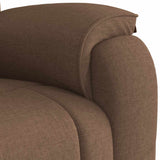 Fauteuil inclinable Marron Tissu