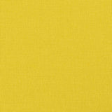 Chaise de relaxation avec repose-pied jaune clair tissu