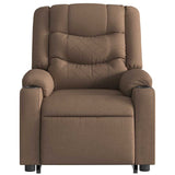 Fauteuil inclinable Marron Tissu