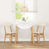 Chaises à manger coussins 2 pcs bois massif caoutchouc