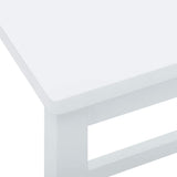 Chaises de bar 2 pcs blanc bois massif d'hévéa