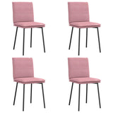 Chaises à manger lot de 4 Rose Velours