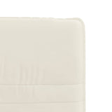 Chaises à manger lot de 2 Crème Velours