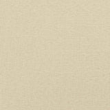 Chaises à manger lot de 6 crème tissu