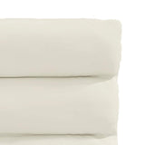 Chaises à manger lot de 6 crème velours