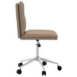 Chaise à manger cappuccino similicuir