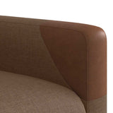 Fauteuil inclinable Marron Tissu