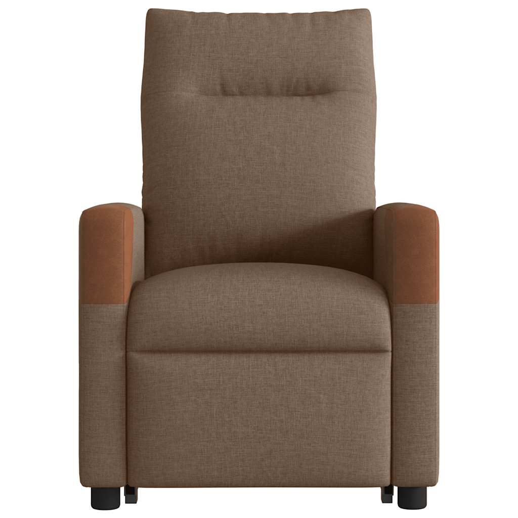 Fauteuil inclinable Marron Tissu
