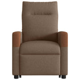 Fauteuil inclinable Marron Tissu