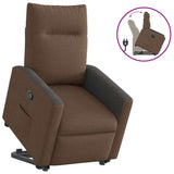 Fauteuil inclinable Marron Tissu