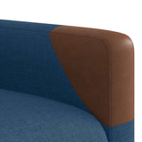 Fauteuil inclinable Bleu Tissu