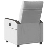 Fauteuil inclinable gris nuage tissu