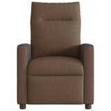 Fauteuil inclinable Marron Tissu