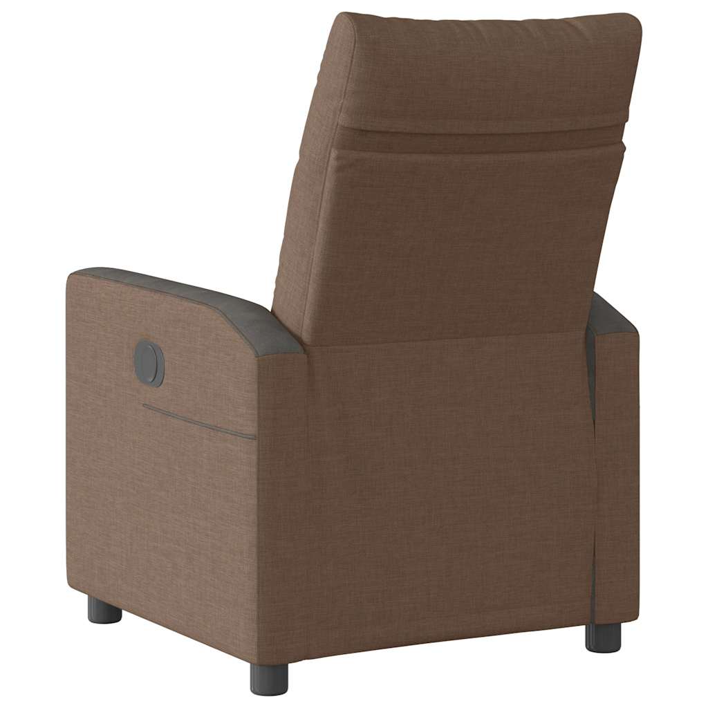 Fauteuil inclinable Marron Tissu