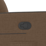 Fauteuil inclinable Marron Tissu