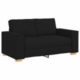 Ensemble de Canapés 3 pcs Noir 220 x 78 x 84 cm tissu