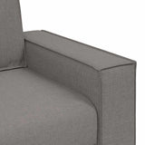 Ensemble de Canapés 3 pcs Taupe 220 x 78 x 84 cm tissu