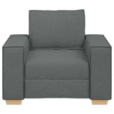 Canapé Fauteuil Gris Foncé 60 cm Tissu