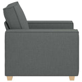 Canapé Fauteuil Gris Foncé 60 cm Tissu