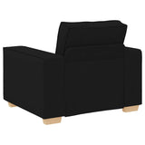 Canapé Fauteuil Noir 60 cm Tissu