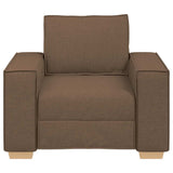 Canapé Fauteuil Marron 60 cm Tissu