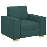 Canapé Fauteuil Vert Foncé 60 cm Tissu
