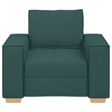 Canapé Fauteuil Vert Foncé 60 cm Tissu