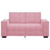 Canapé à 2 places Rose 120 cm Velours