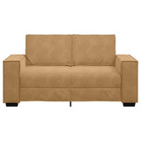 Canapé à 2 places Marron 120 cm Velours