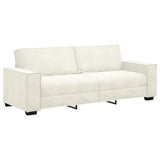 Canapé à 3 places Crème 180 cm Velours