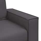 Fauteuil canapé Gris 99 x 78 x 84 cm Cuir artificiel
