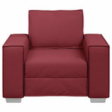 Fauteuil canapé Rouge bordeaux 99 x 78 x 84 cm Cuir artificiel